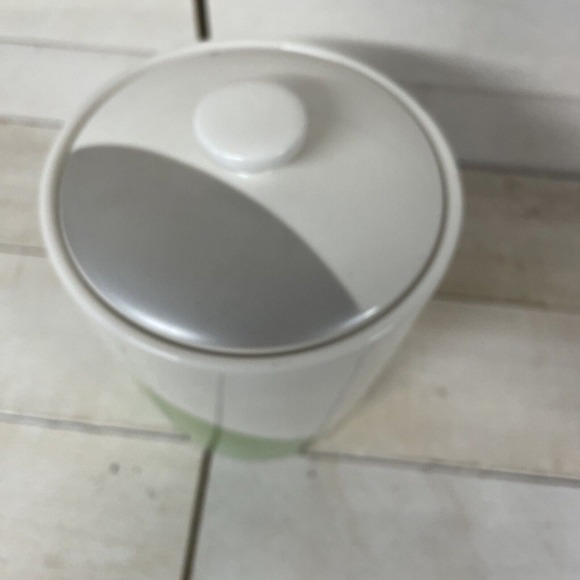 Starbucks VTG 2005 Cookie Jar Coffee Canister Ceramic Fast Shipping - Picture 3 of 10